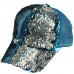 Reversible Magic Sequins Bling Mesh Trucker Baseball Ball Cap Sun Hat  eb-92019552